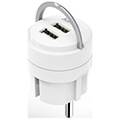 hama 133753 usb adapter 24 a 2 outputs extra photo 1