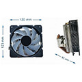 gembird cpu huracan argb x140 cpu cooling fan 12 cm 100 w multicolor led 4 pin extra photo 1 gembird cpu huracan argb x140 cpu cooling fan 12 cm 100 w multicolor led 4 pin extra photo 1