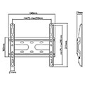 maclean mc 937 economic tv mount 23 42 extra photo 1