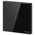 sonoff t3eu1c tx 1 channel touch light switch wi fi black extra photo 1