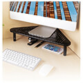 gembird ms table 02 adjustable monitor stand triangle extra photo 1