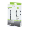 hama 205140 audio optical fibre cable odt plug toslink metal 3m extra photo 1