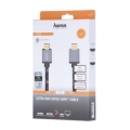 hama 205239 ultra high speed hdmi� cable plug plug 8k metal ethernet 20 m extra photo 1