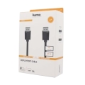 hama 200698 cable displayport plug 12 displayport plug 5 m ultra hd extra photo 1