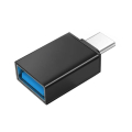 maclean otg adapter usb a to usb c black mce470 extra photo 1