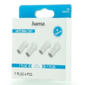 hama 205273 f plug 68 mm screw in 4 pcs extra photo 2