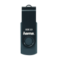 hama 182465 rotate usb flash drive usb 30 128gb 90 mb s petrol blue extra photo 1