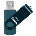 hama 182465 rotate usb flash drive usb 30 128gb 90 mb s petrol blue extra photo 2 hama 182465 rotate usb flash drive usb 30 128gb 90 mb s petrol blue extra photo 2