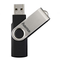 hama 108071 rotate usb flash drive usb 20 128 gb 10 mb s black silver extra photo 3