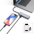 hama 200108 usb c hub multiport 4 ports 2 x usb a usb c lan ethernet extra photo 3