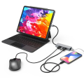 hama 200108 usb c hub multiport 4 ports 2 x usb a usb c lan ethernet extra photo 4