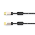hama 205026 premium hdmi cable with ethernet plug plug ferrite metal 30 m extra photo 1
