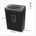 hama 50548 premium m8 shredder shredder with security level p5 t5 e4 20l extra photo 5