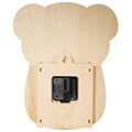 hama 186398 koala children s wall clock quiet wood extra photo 2