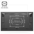 hama 220845 tilt ultraslim tv wall bracket 229 cm 90 600 x 400 flat anthracite extra photo 6