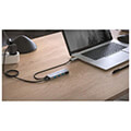 hama 200138 high speed 4 port usb 32 gen 1 hub with usb c adapter power supply unit extra photo 3