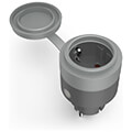 hama 176624 outdoor wlan socket without hub voice and app control 2300w 10a gr extra photo 1