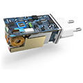 hama 200016 universal usb c notebook power supply unit gan power del pd 5 20v 65w extra photo 4