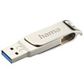 hama 182493 c rotate pro usb stick usb c 31 30 512gb 100mb s silver extra photo 2