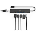 hama 200144 usb c hub multiport 6 ports 3 x usb a usb c pd hdmi lan ethernet extra photo 3