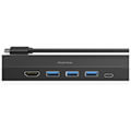 hama 200144 usb c hub multiport 6 ports 3 x usb a usb c pd hdmi lan ethernet extra photo 7