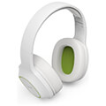 hama 184177 wireless headphones spirit calypso ii over ear bass boost foldable white extra photo 2