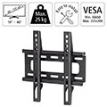 hama 220803 tv wall bracket rigid 117 cm 46 to 25 kg wall spacing 25 cm extra photo 3