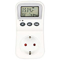 hama 223561 energy cost meter with lcd display digital electricity meter for sockets extra photo 1