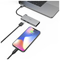 hama 200110 usb c hub multiport 6 ports 2x usb a usb c hdmi sd micro sd extra photo 4