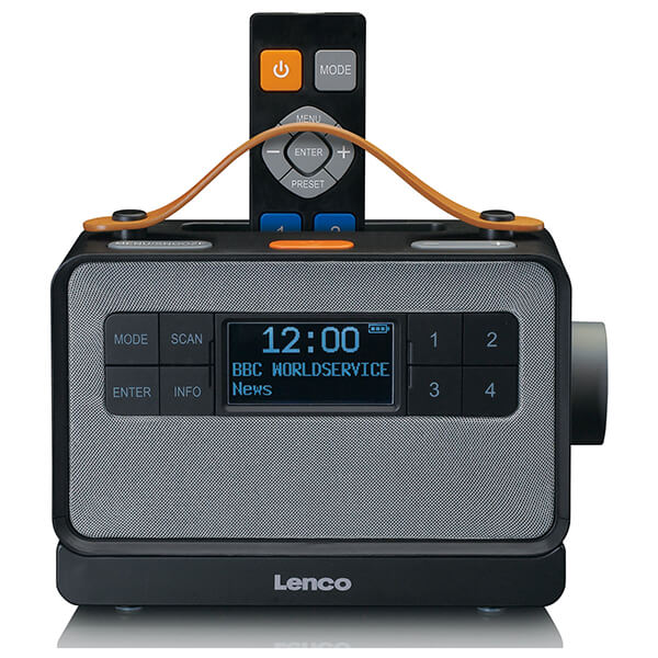 Lenco Pdr065bk Portable Fm/dab+ Radio With BIG Buttons AND "easy