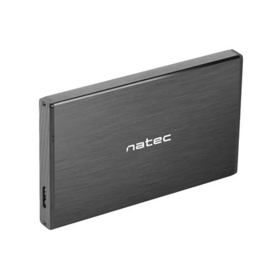 Natec Esterno Agnettino Rhino Go – Custodia Per Disco Rigido 2.5" SATA, USB 3.0, Colore Rosso