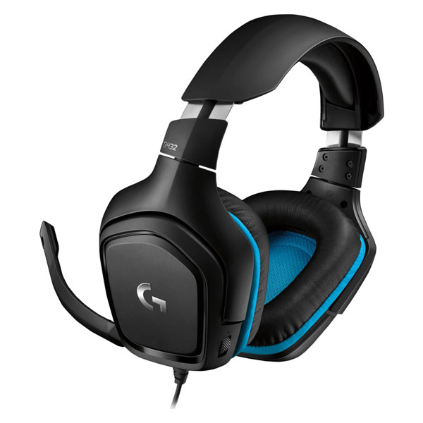Logitech G432 7.1 Surround Sound Wired Gaming Headset Leatherette