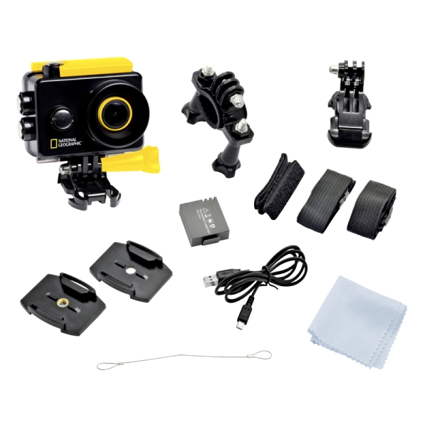 National Geographic Fullhd Wifi Action Camera Explorer 2 Action