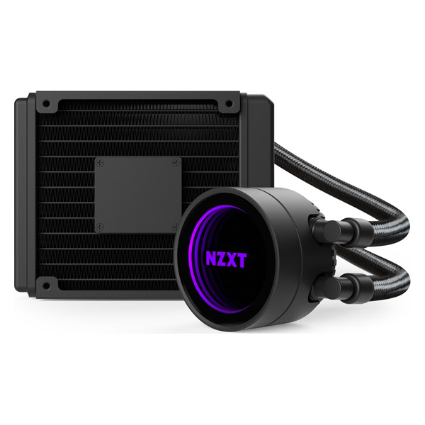 Nzxt Kraken M22 120mm Liquid Cooler With Argb Lighting Effects