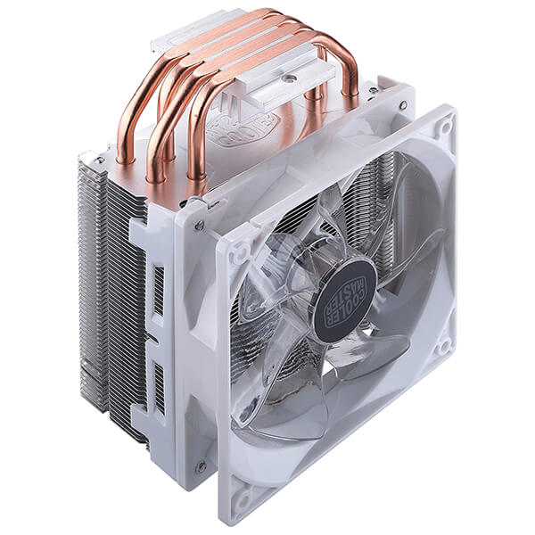 Coolermaster Hyper 212 LED Turbo CPU Cooler White Edition Συστημα