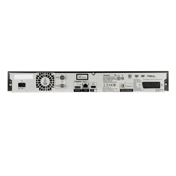 BLU RAY Panasonic Dmr-bct760 Blu-ray Recorder With Twin HD Dvb-c AND