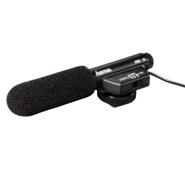Hama 46116 Rmz16 Directional Microphone Zoom Μικροφωνα (PER.755165