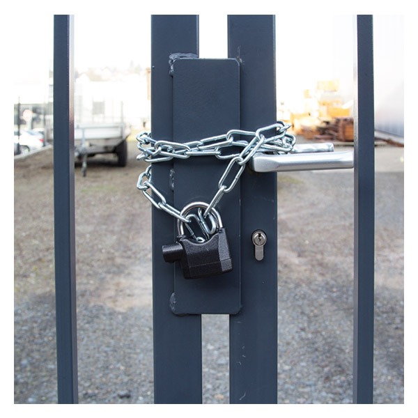 Logilink Sc0213 Robust Safety Padlock With Alarm Black Notebook