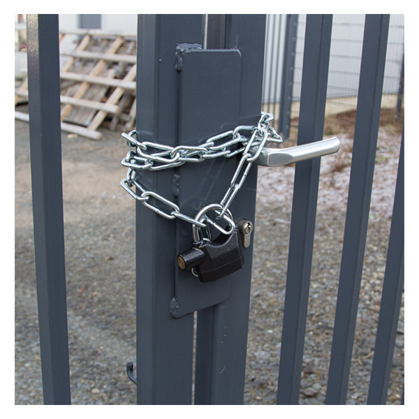 Logilink Sc0213 Robust Safety Padlock With Alarm Black Notebook