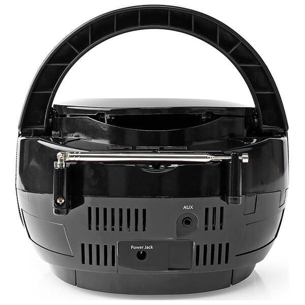 NEDIS Altoparlante Bluetooth Da Trolley Per Feste – 240 W, 5 Ore Di Autonomia, Luci LED E Stroboscopiche, Equalizzatore, Maniglia E Ruote – Colore Arancione/Nero