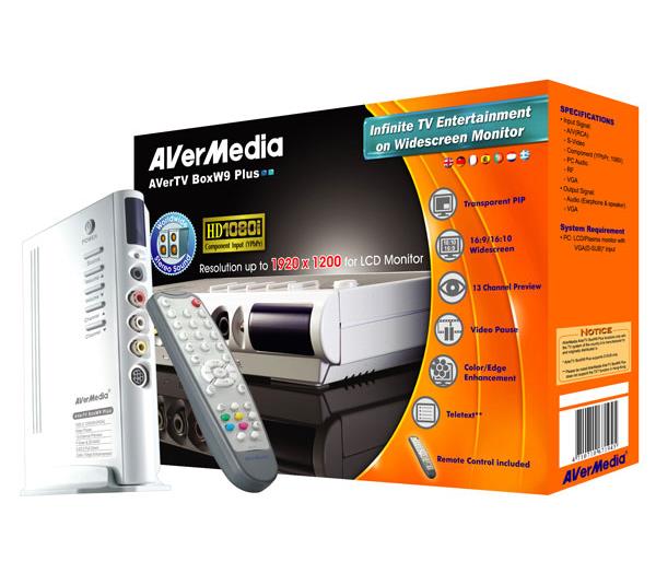 Avermedia Avertv BOX W9 - Tv tuner (PER.808119) : e-shop.cy
