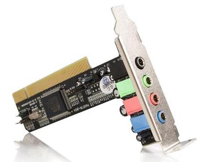 Startech 4-channel LOW Profile PCI Sound Adapter Card Ac97 3D Audio ...