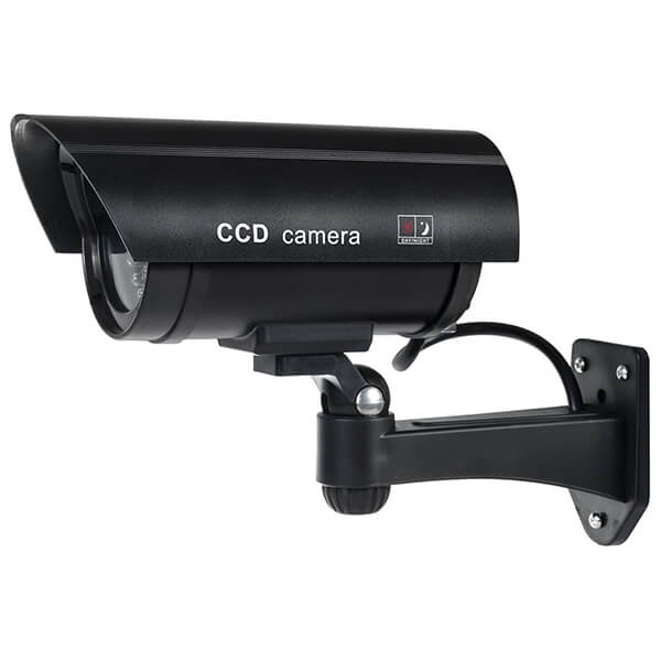 Caméra Factice Extérieur DUMMY CAMERA IR1100 - Fausse Caméra Sécurité Avec LED
