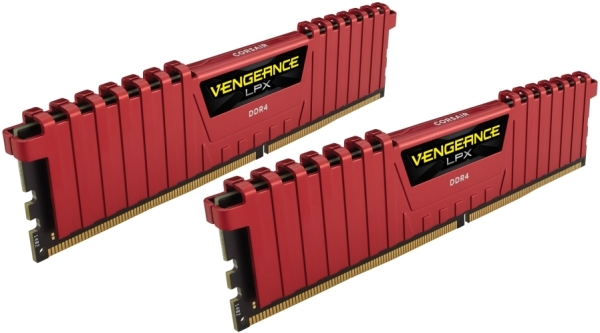 RAM Corsair Cmk16gx4m2e4000c19r Vengeance LPX RED 16gb 2x8gb