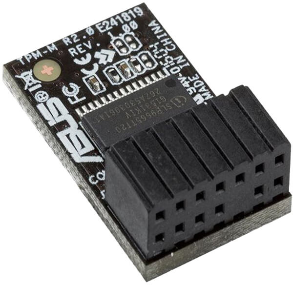Asus TPM 2.0 Modul (tpm-m R2.0) 14-1 PIN - Μητρικη καρτα (PER.607665 ...