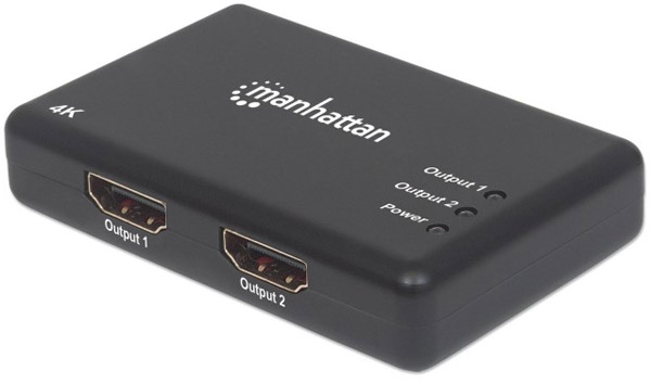 Manhattan 4K 2-Port HDMI Splitter (207669)