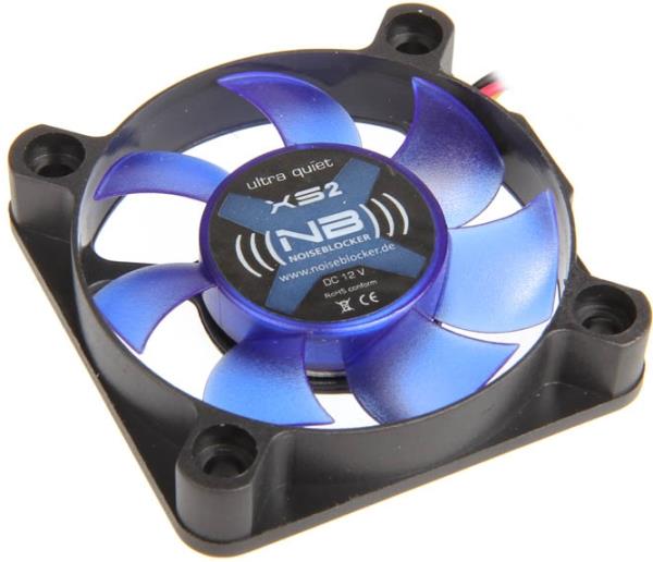 Ventola Silenziosa NoiseBlocker BlackSilent XS1, 50mm, Per PC, Nuova