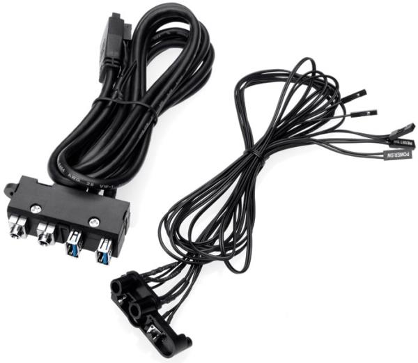 Corsair 300r Front I/O Panel With ALL Cables AND Connectors ...