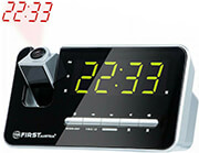 first austria fa 2421 7 table digital dual alarm clock with projector radio day selection photo