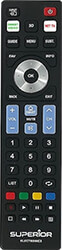 superior ready5 smart universal remote for smart tv lg samsung philips and panasonic photo